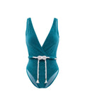 Maillot 1 Pièce Beleza Pura Bleu Canard