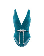 Maillot 1 Pièce Beleza Pura Bleu Canard