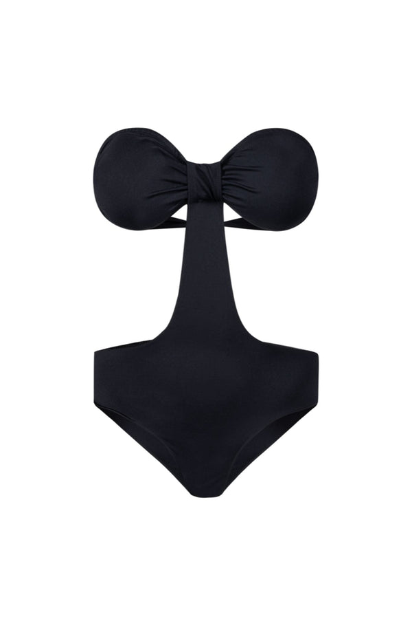 Une Pièce Bandeau Redoutable Noir