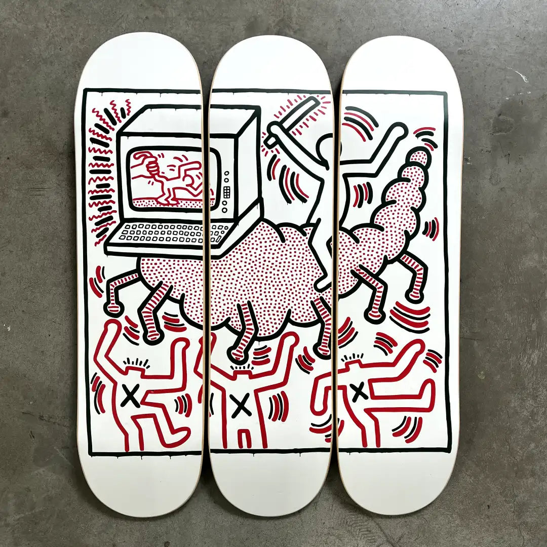 Keith Haring - Centipede