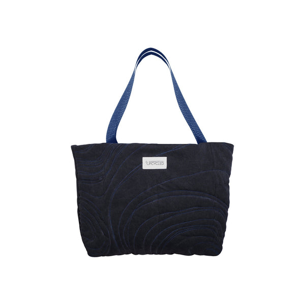 Sac Week-end Upcycled - Bleu Wave