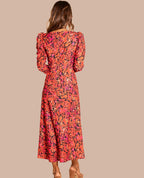 Robe Mrs. Collins - Imprimé