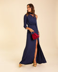 Robe Mrs. Lozano - Bleu Marine