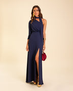 Robe Mrs. Lozano - Bleu Marine