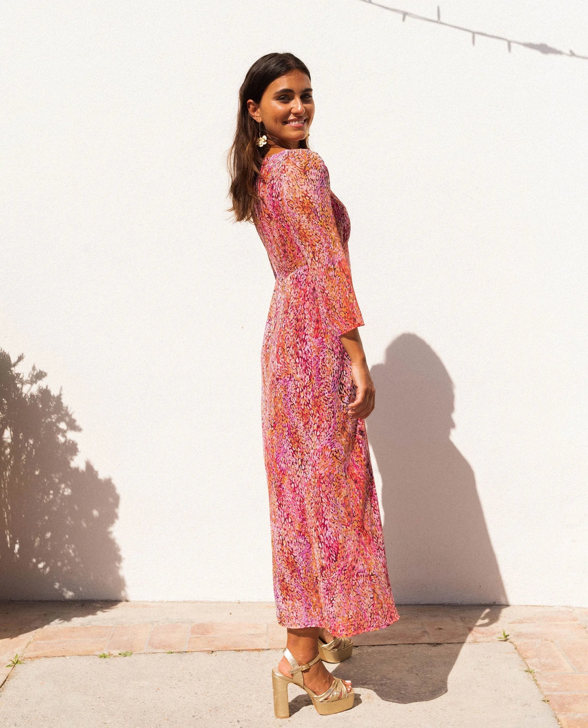Robe Mrs. Aranda - Imprimé