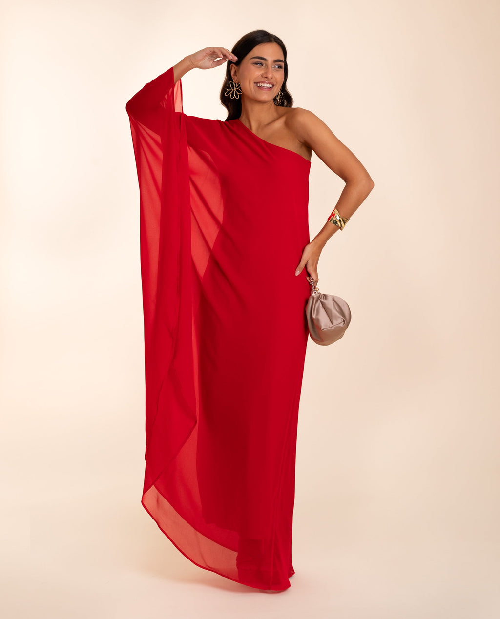 Robe Mrs. Rivera - Rouge