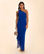 Robe Alhambra - Bleu Cobalt
