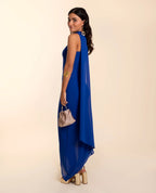 Robe Alhambra - Bleu Cobalt