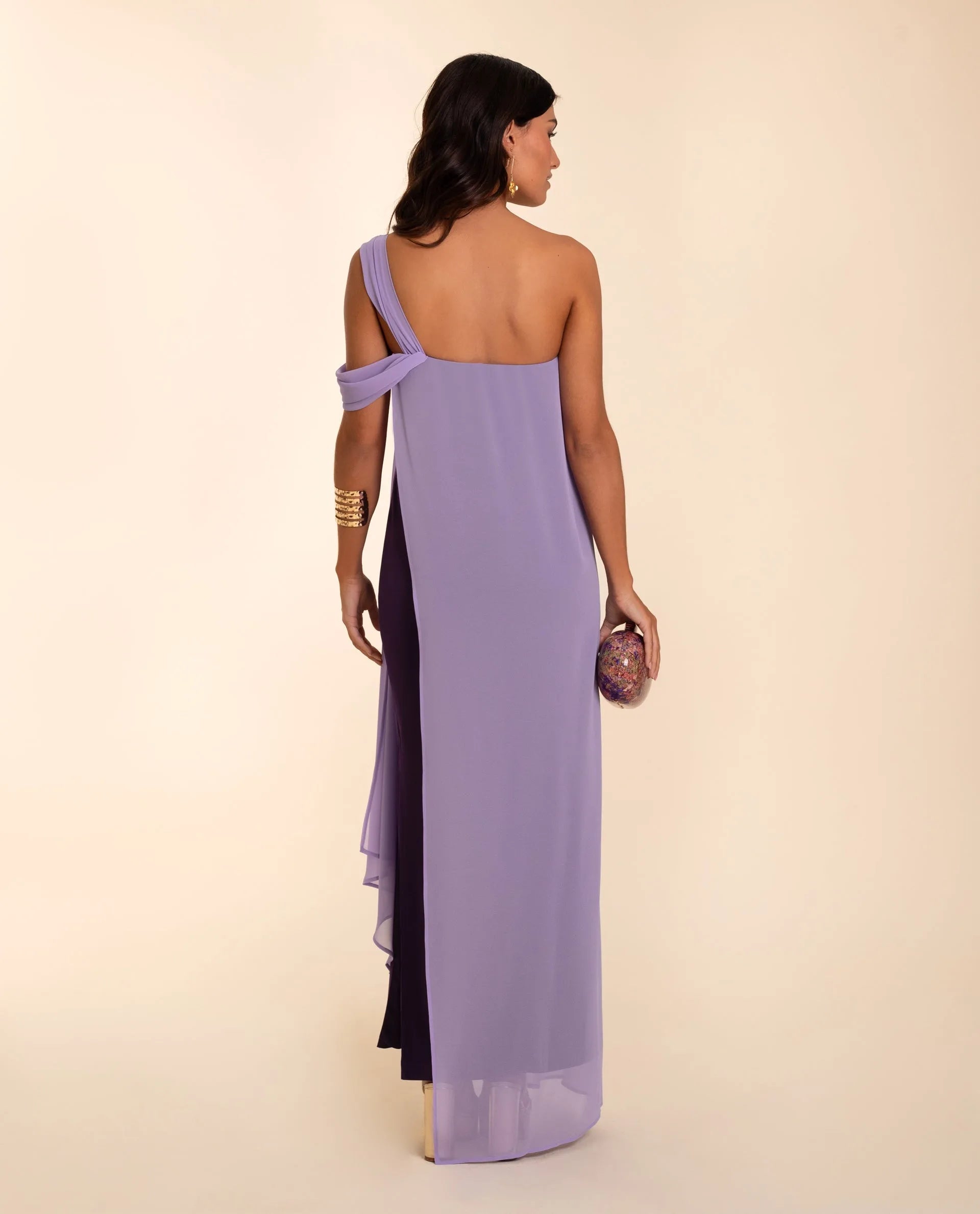 Robe Almería - Violet Et Lilas