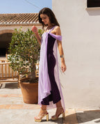 Robe Almería - Violet Et Lilas