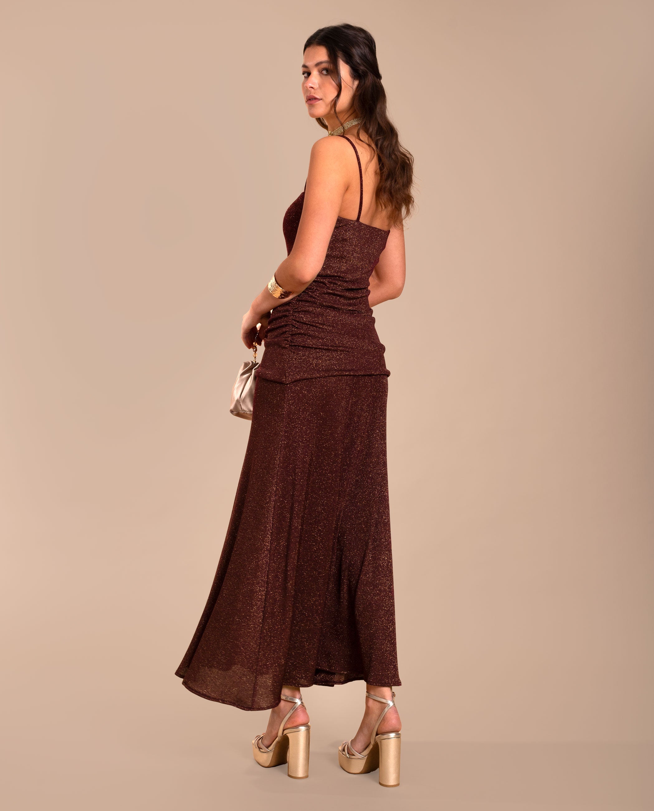 Robe Martina - Bordeaux