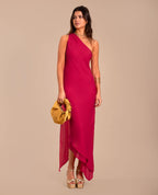 Robe Ginebra - Cerise