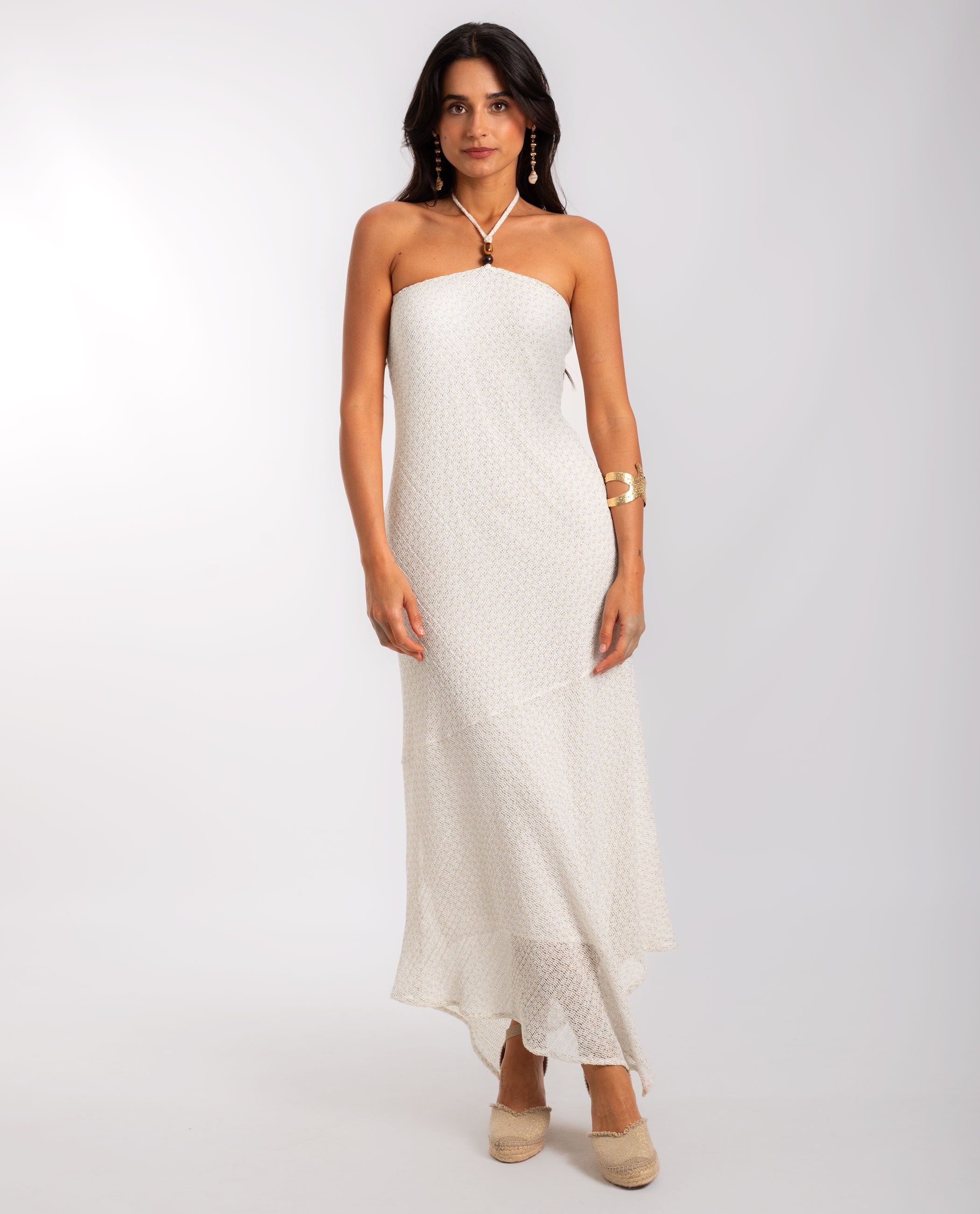 Robe Salty Nights - Blanc