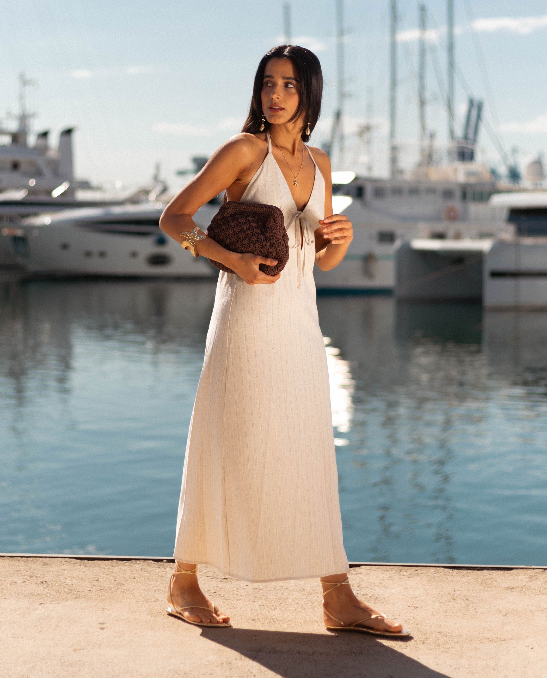 Robe Golden Brunch - Beige