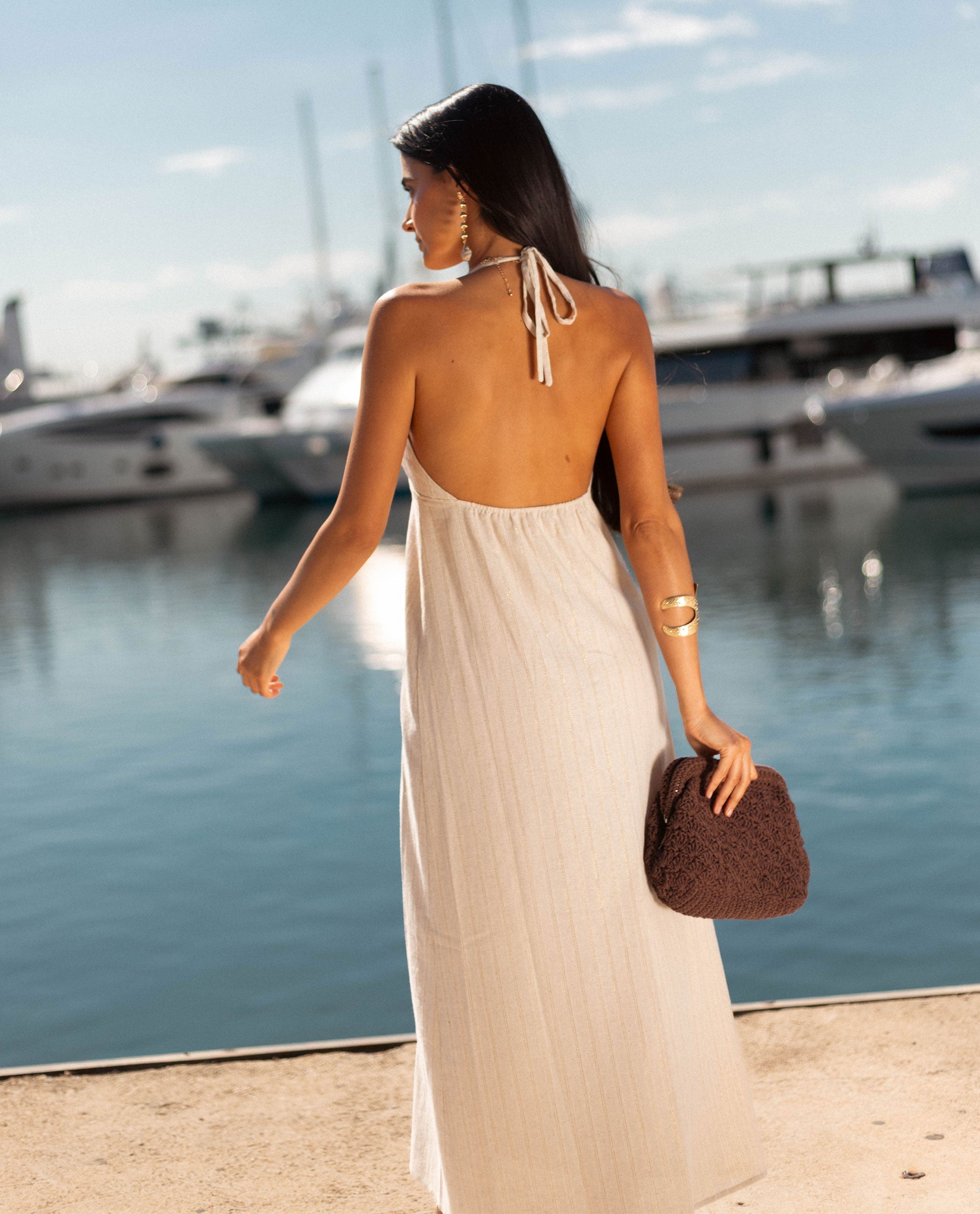 Robe Golden Brunch - Beige
