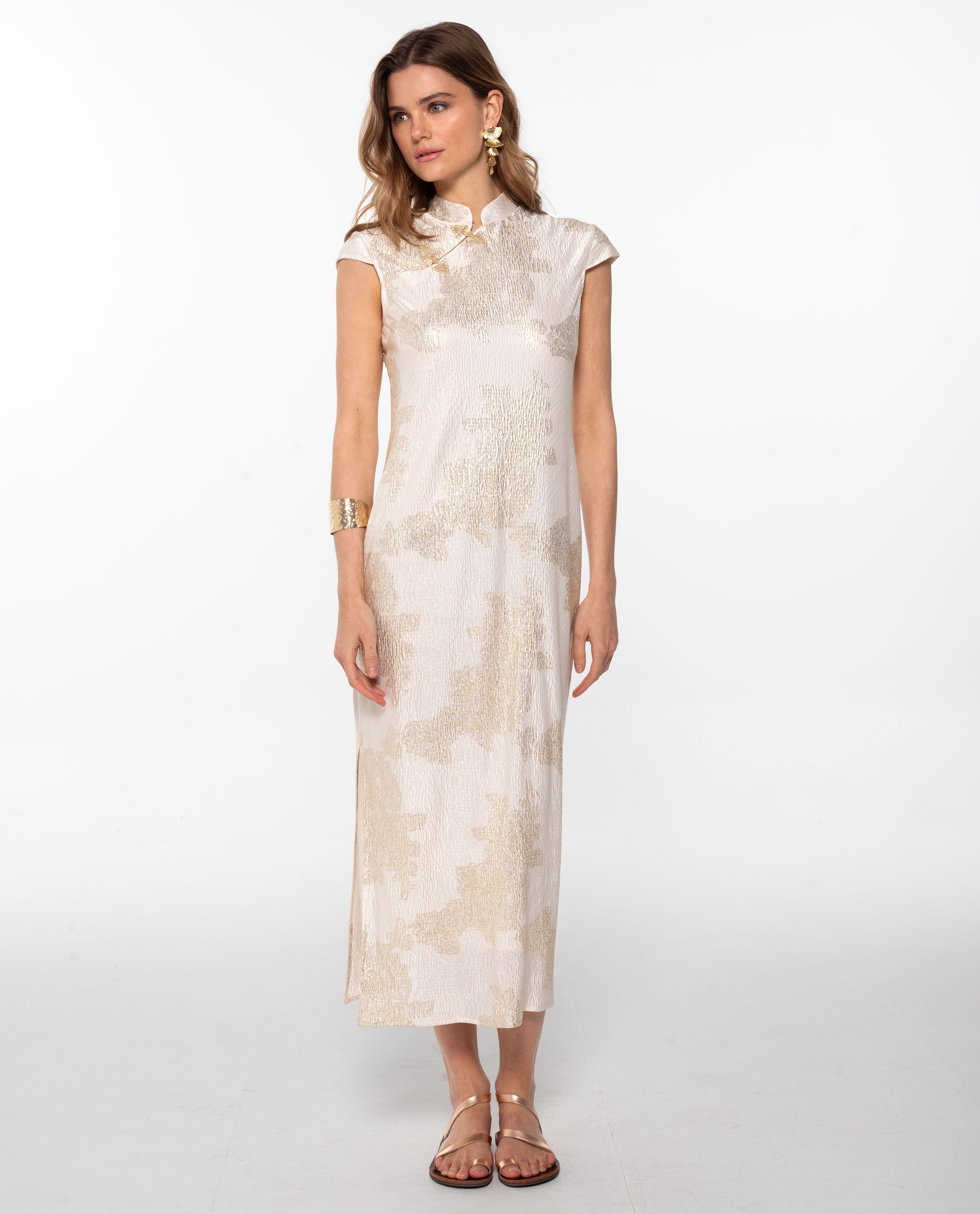 Robe Jade Bloom - Blanc
