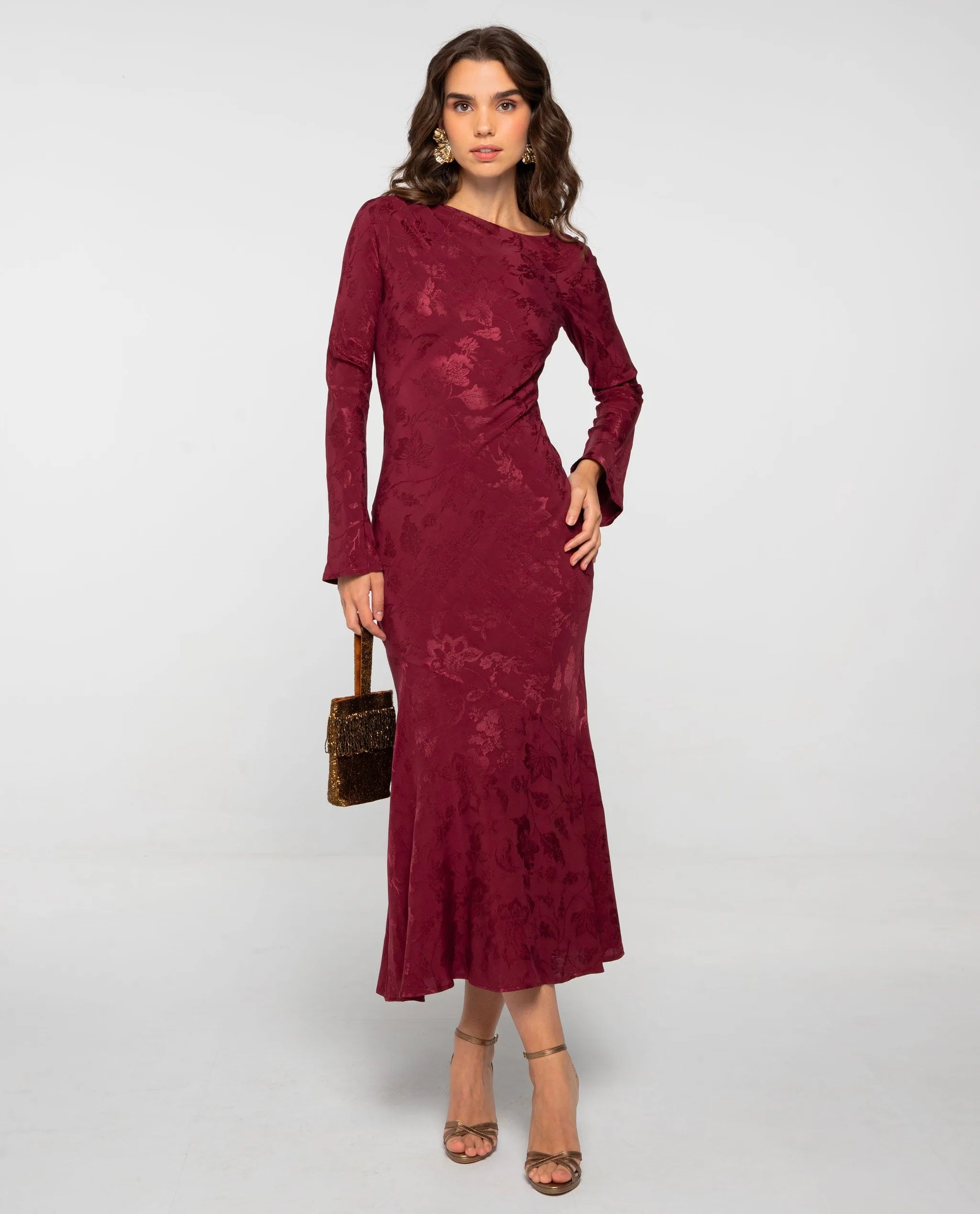 Robe Manuela - Prune