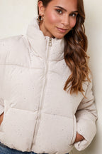 Doudoune V218 - Beige