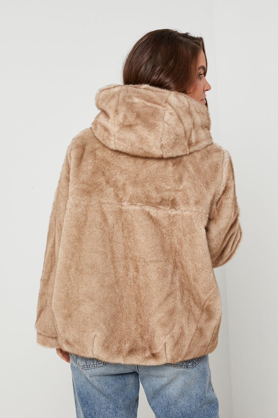 Fausse Fourrure V231 - Beige