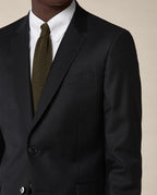 Fursac - Veste Costume Twill Uni S'120 - Noir