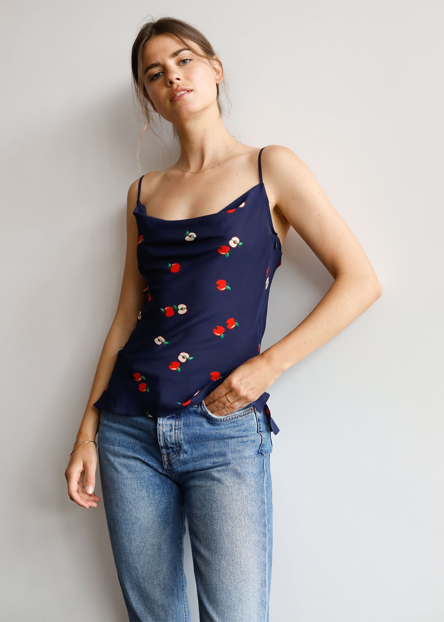 Top Andrea Navy