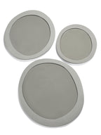 Lot De 2 Assiettes L - Gris Clair Inner Circle - By Maarten Baas