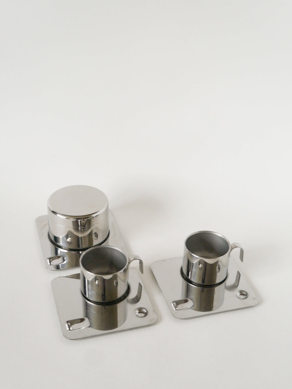 Service À Café En Inox, Made In Italy, Design, 1970