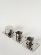 Service À Café En Inox, Made In Italy, Design, 1970