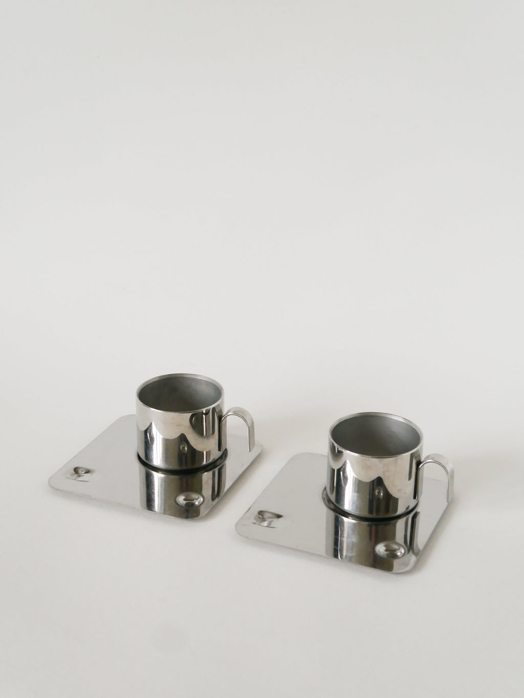 Service À Café En Inox, Made In Italy, Design, 1970