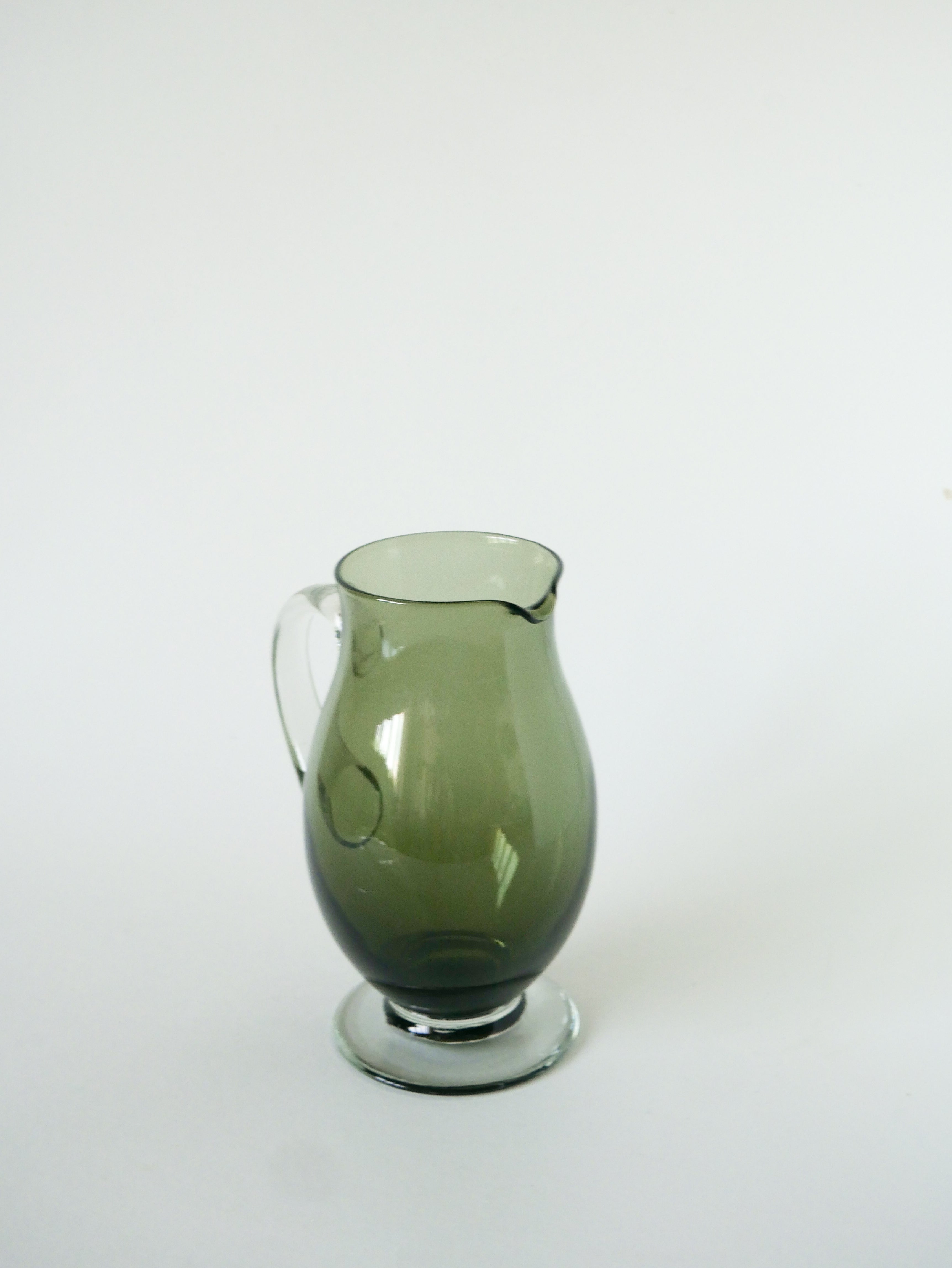 Pichet En Verre Fumé, Design ,1970