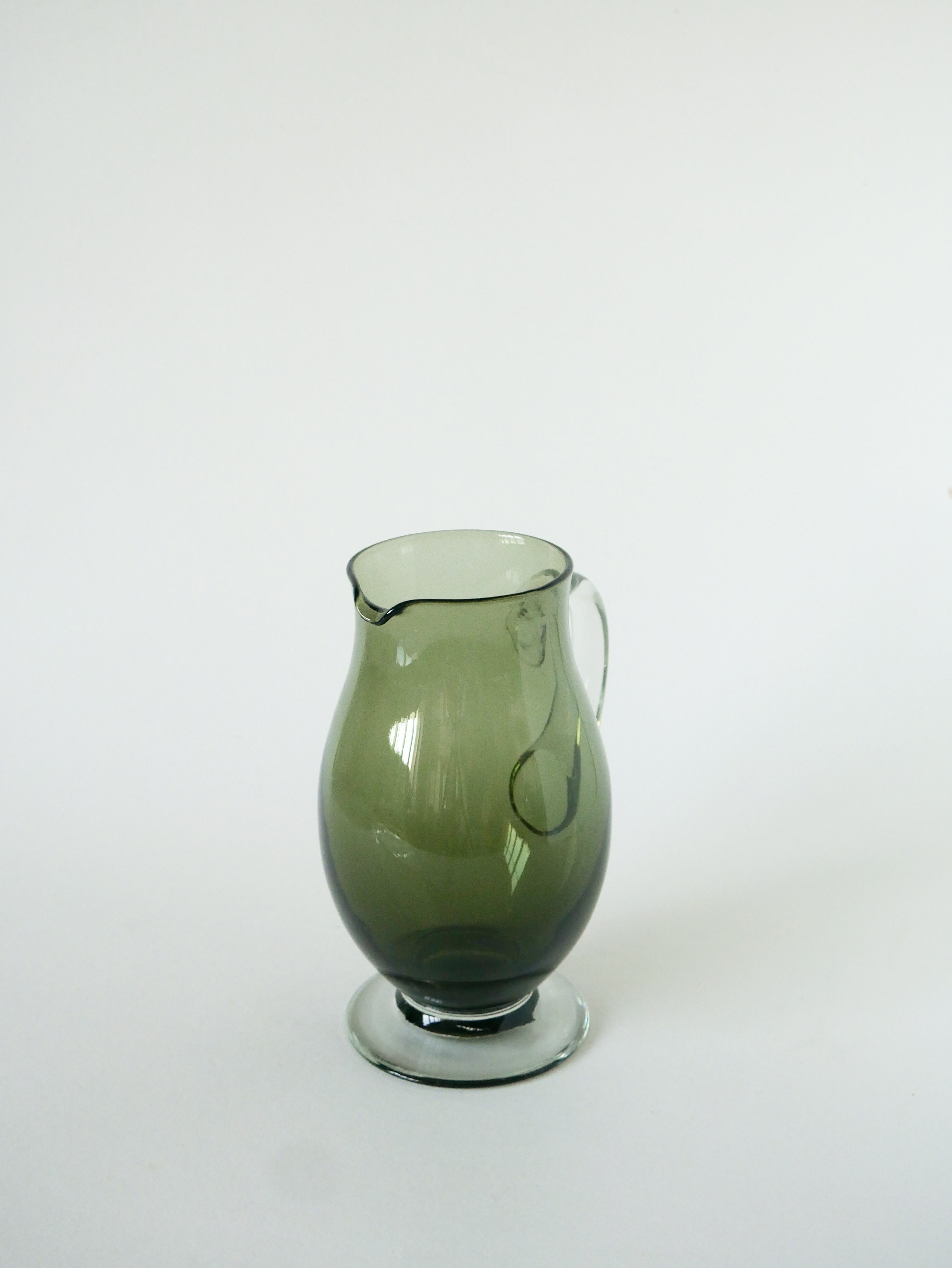 Pichet En Verre Fumé, Design ,1970