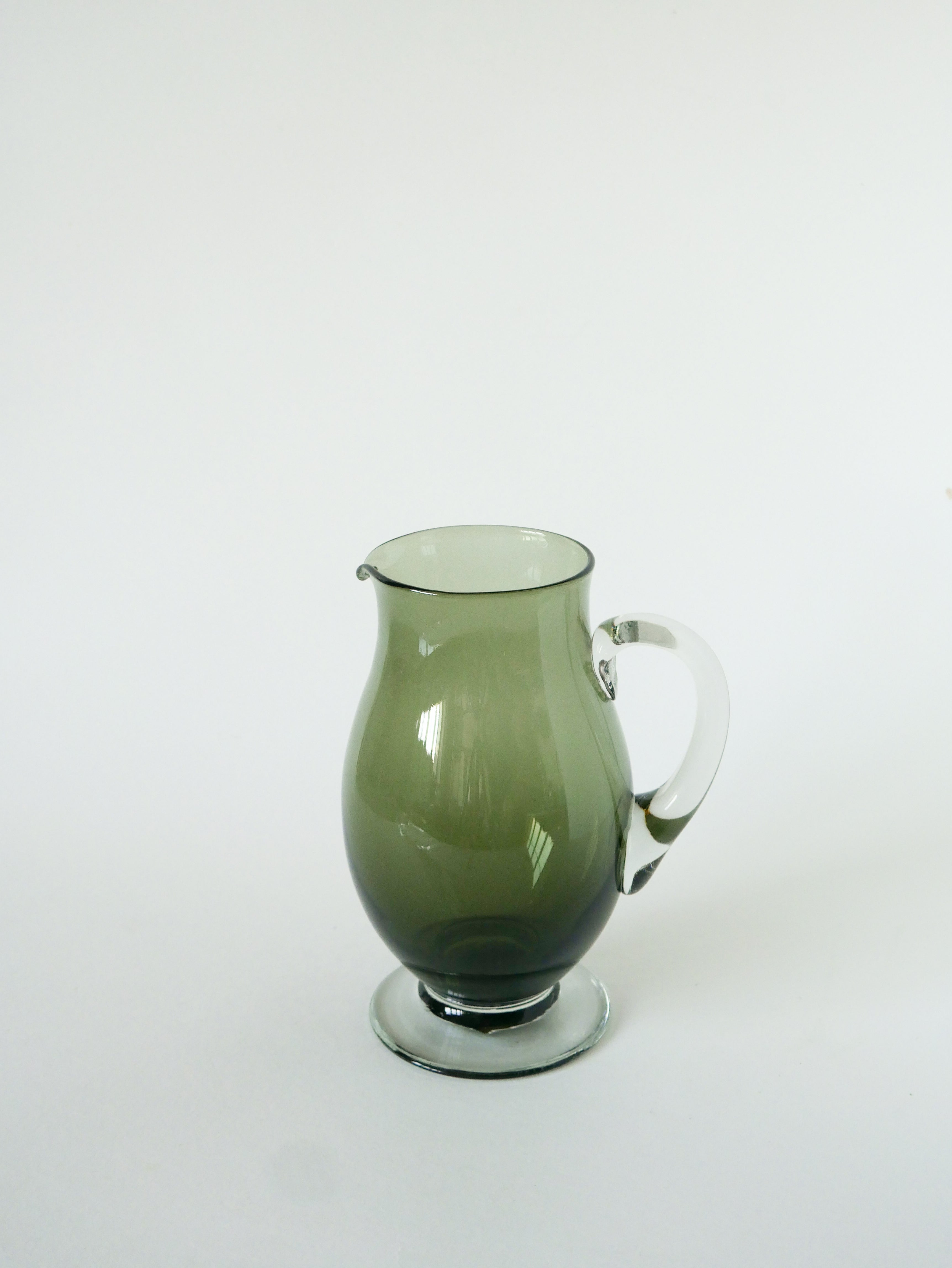 Pichet En Verre Fumé, Design ,1970