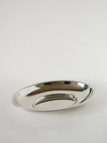 Corbeille En Inox, Made In France, Design, 1970 - 33 X 22 Cm