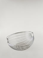 Corbeille À Fruits Avec Anse En Inox, Design, 1970
