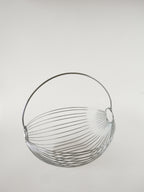 Corbeille À Fruits Avec Anse En Inox, Design, 1970