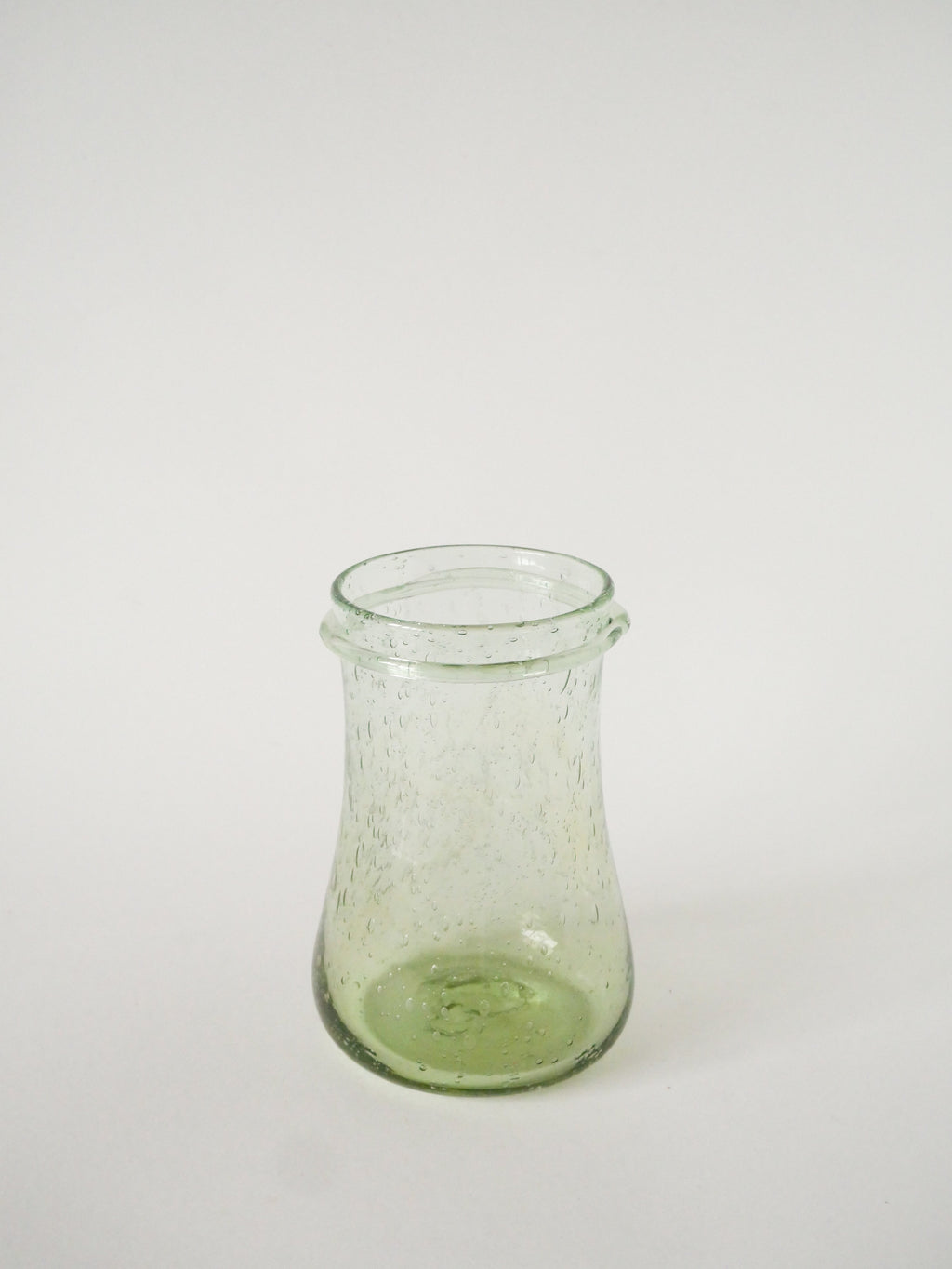 Grand Pot En Verre Bullé De Biot, Vert, 1960