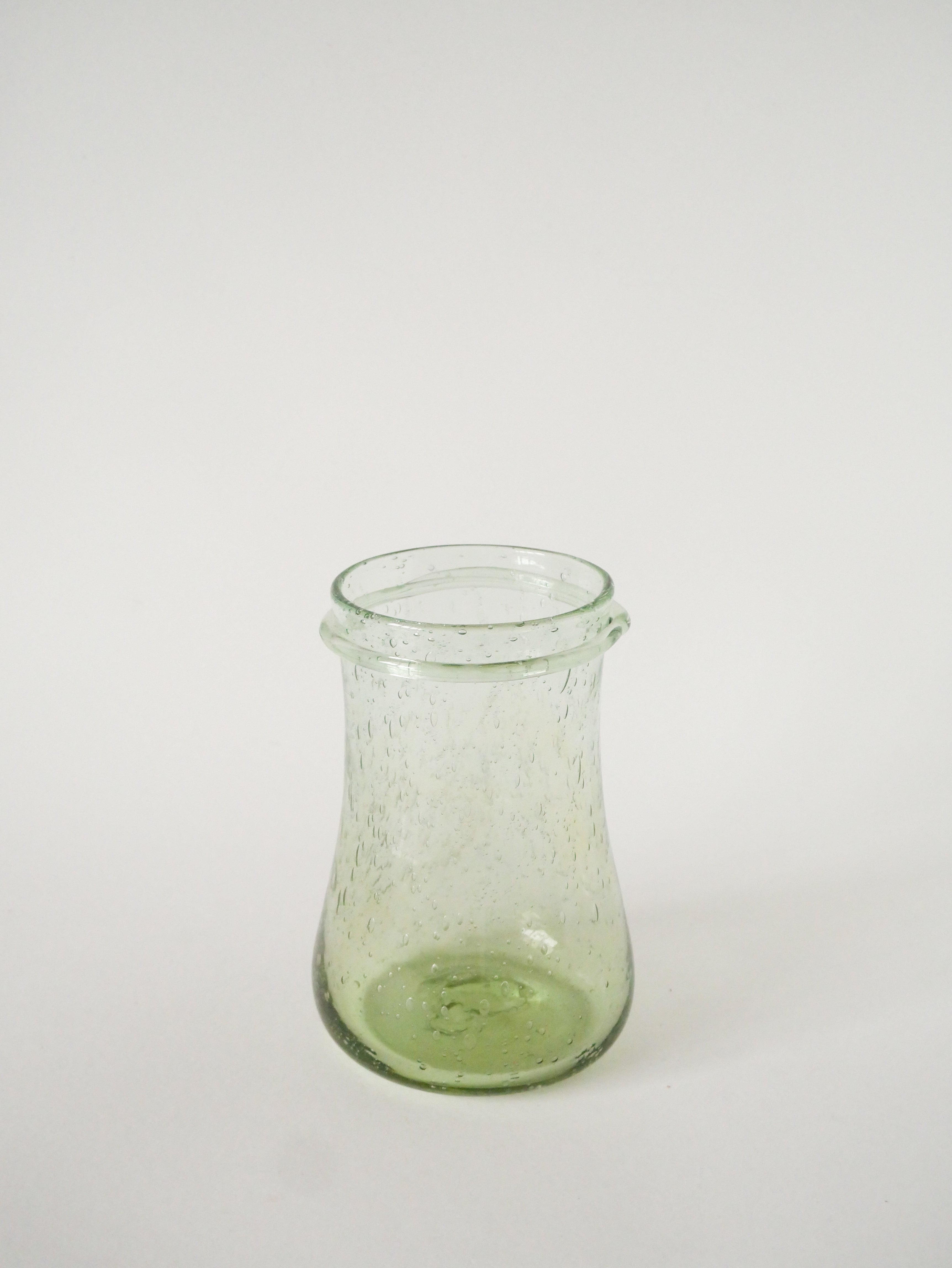 Grand Pot En Verre Bullé De Biot, Vert, 1960
