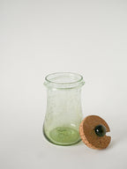 Grand Pot En Verre Bullé De Biot, Vert, 1960