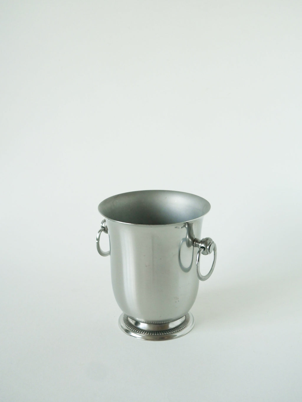 Seau À Glace En Inox, Jean Couzon, Design, 1970 - 15 X 13 Cm