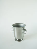 Seau À Glace En Inox, Jean Couzon, Design, 1970 - 15 X 13 Cm