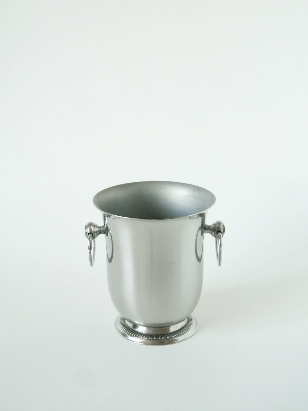 Seau À Glace En Inox, Jean Couzon, Design, 1970 - 15 X 13 Cm
