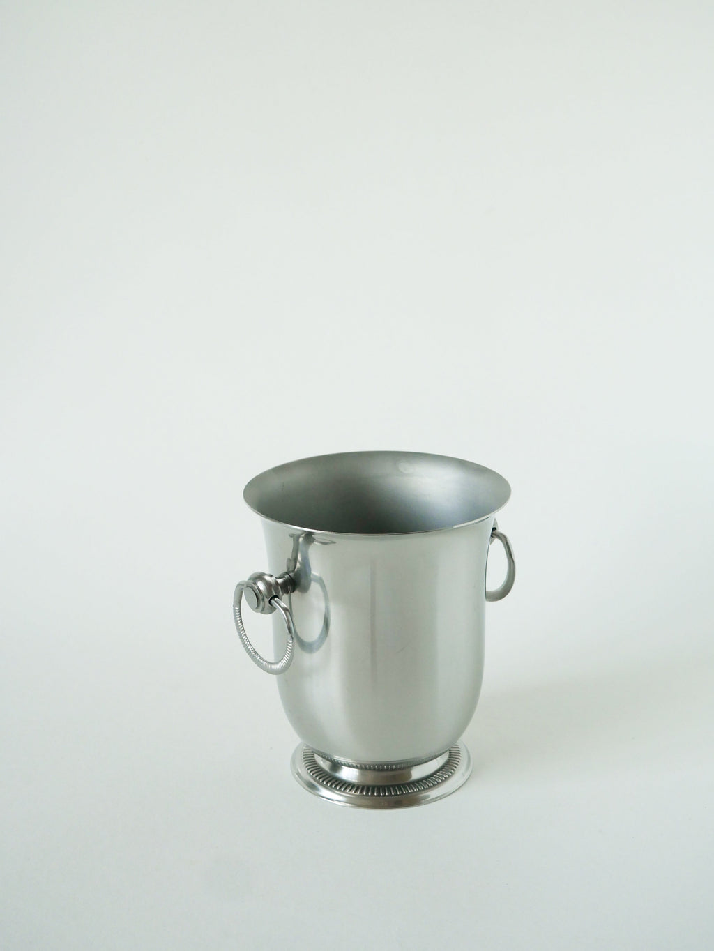Seau À Glace En Inox, Jean Couzon, Design, 1970 - 15 X 13 Cm