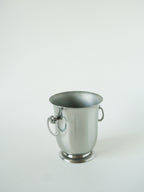 Seau À Glace En Inox, Jean Couzon, Design, 1970 - 15 X 13 Cm