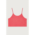 Debardeur Court Ajuste Col Rond - Fraisier - Femme