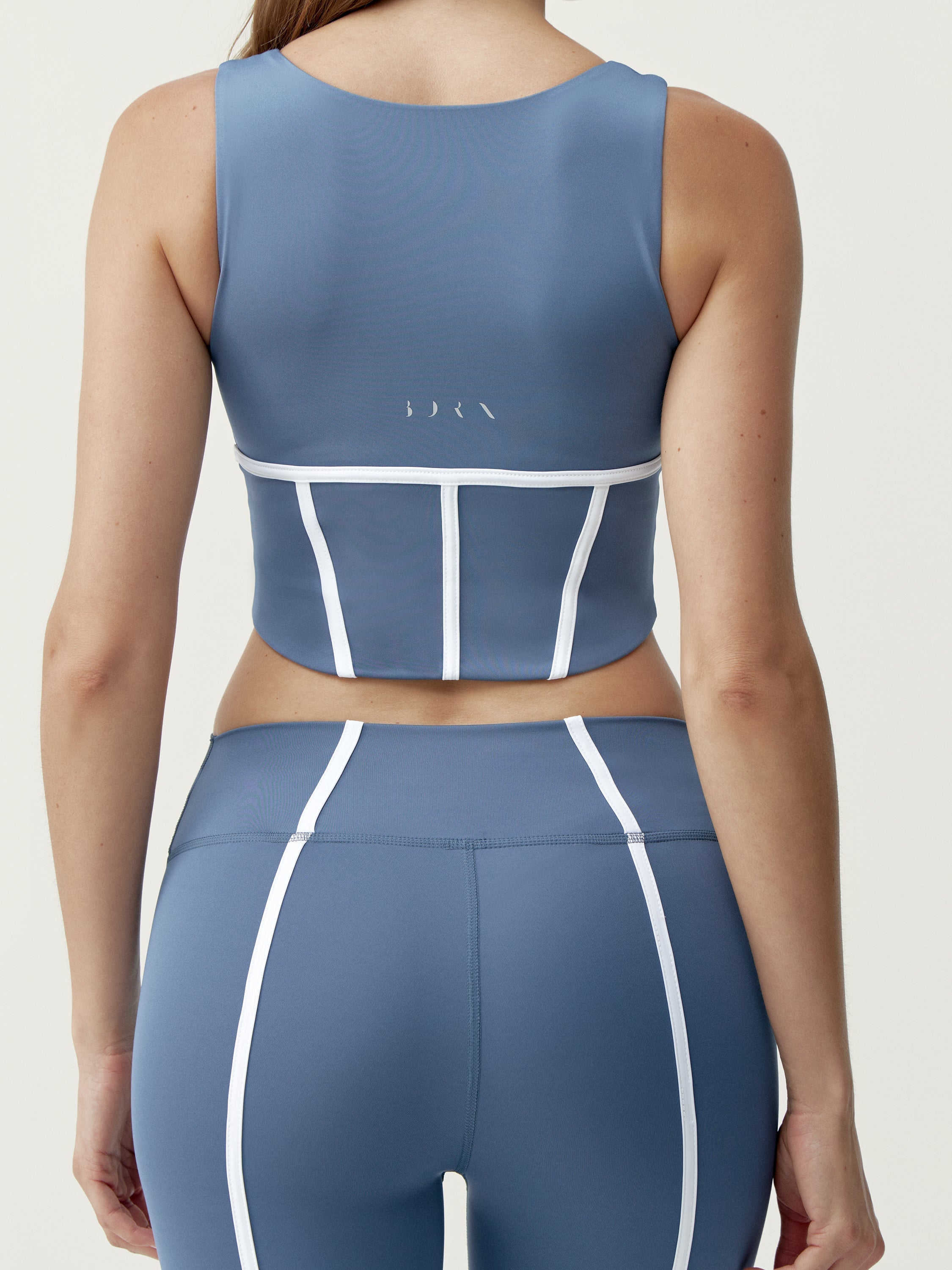 Top Vani Bluestone/White - Femme