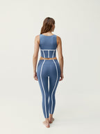 Top Vani Bluestone/White - Femme
