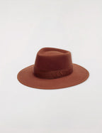 Chapeau Feutre Vantis - Terracotta