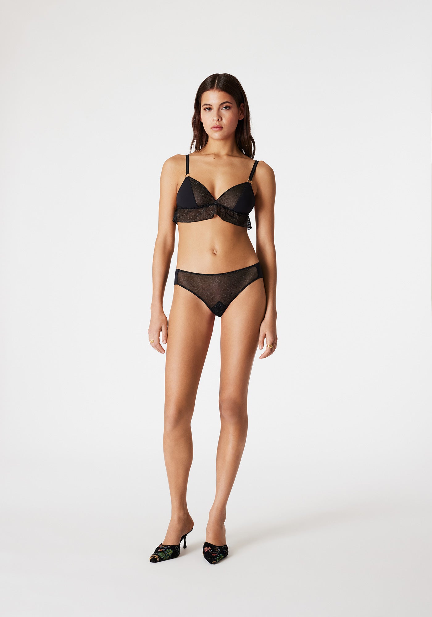 Soutien-Gorge Triangle Vasco - Noir