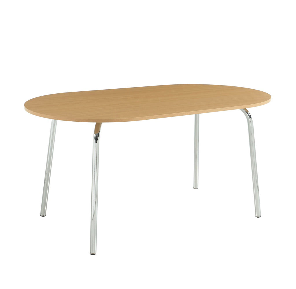 Vassi - Table À Manger - Effet Chêne