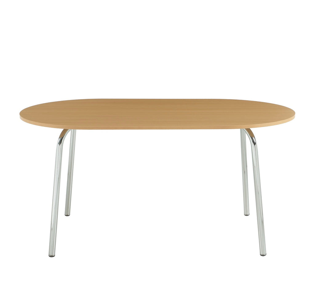 Vassi - Table À Manger - Effet Chêne